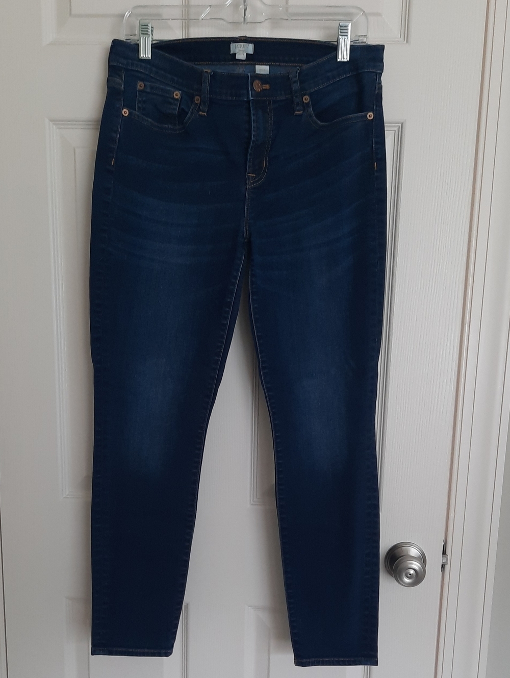 J. Crew Dark Navy Skinny Jeans